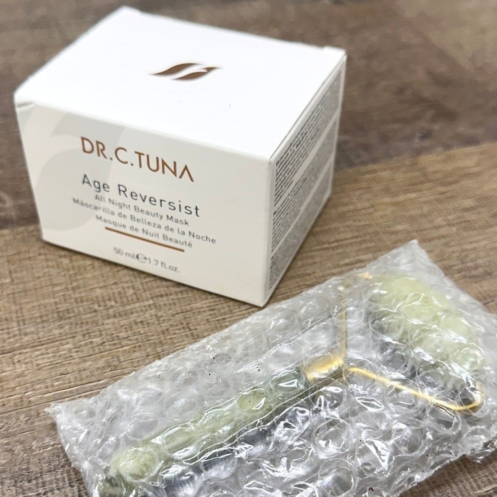 Dr. C. Tuna Age Reversist All Night Beauty Mask 50ml and Jade Roller Set